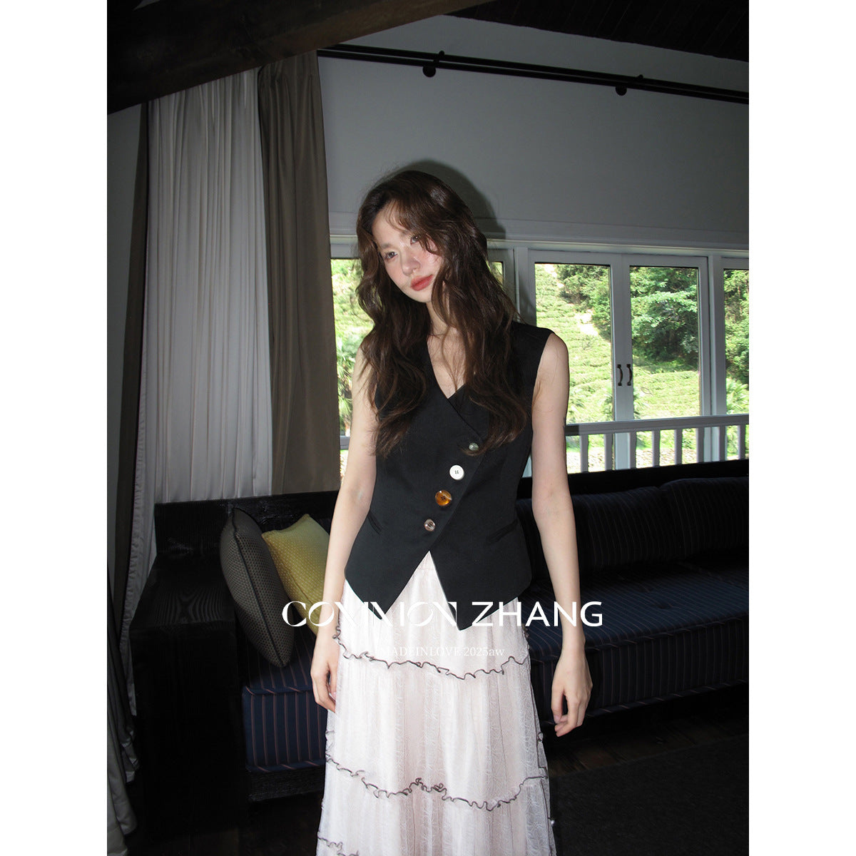 Jardin vest top